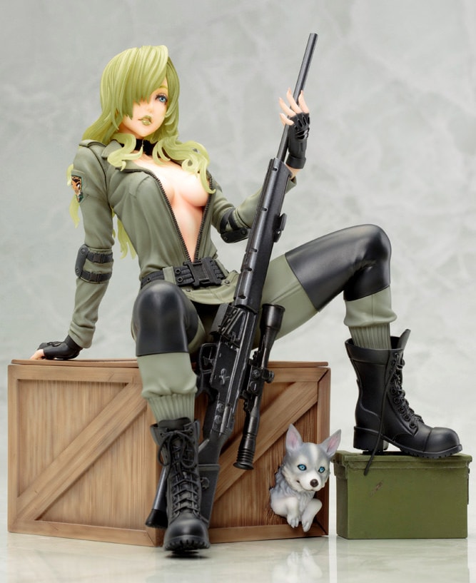 Metal Gear Solid Sniper Wolf Bishoujo Statues  (Prototype Shown) View 3