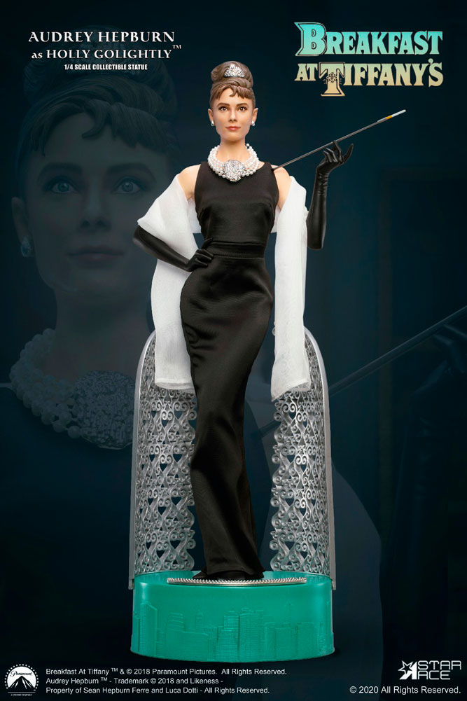 Breakfast at Tiffanys Audrey Hepburn as Holly Golightly Statues  (Prototype Shown) View 3