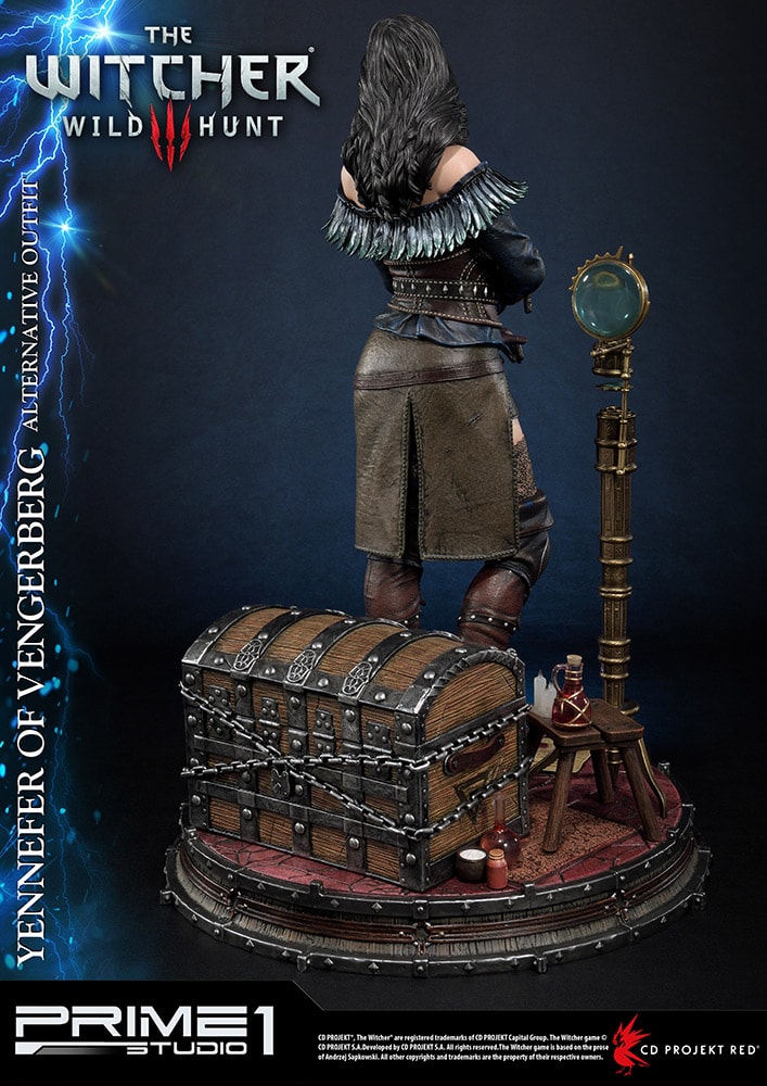 The Witcher 3: Wild Hunt Yennefer of Vengerberg Alternative Outfit Statues  Collector Edition (Prototype Shown) View 8