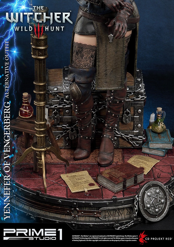 The Witcher 3: Wild Hunt Yennefer of Vengerberg Alternative Outfit Statues  Collector Edition (Prototype Shown) View 11