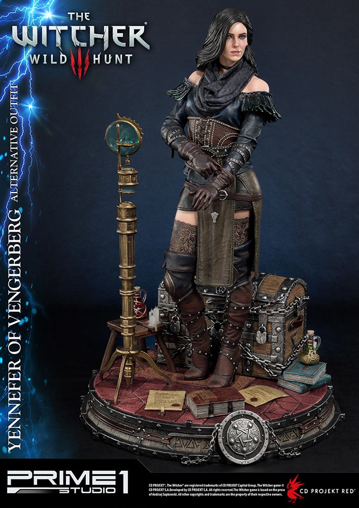 The Witcher 3: Wild Hunt Yennefer of Vengerberg Alternative Outfit Statues  Collector Edition (Prototype Shown) View 12