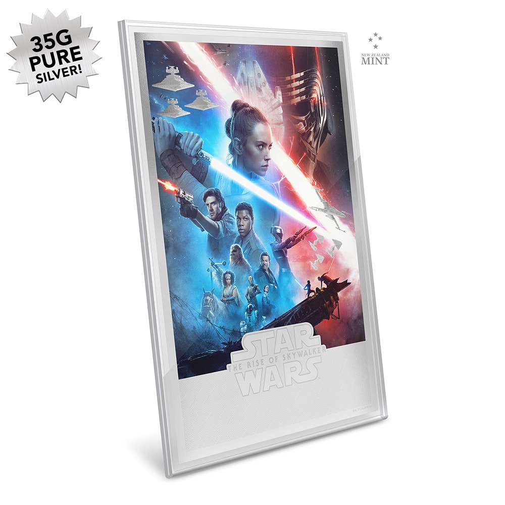 Star Wars Star Wars: The Rise of Skywalker Silver Foil Silver Collectible  (Prototype Shown) View 1