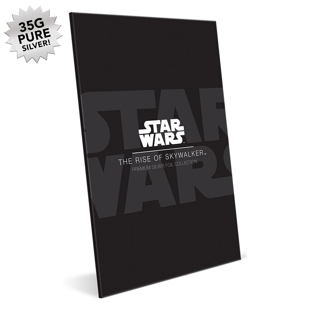 Star Wars Star Wars: The Rise of Skywalker Silver Foil Silver Collectible  (Prototype Shown) View 5