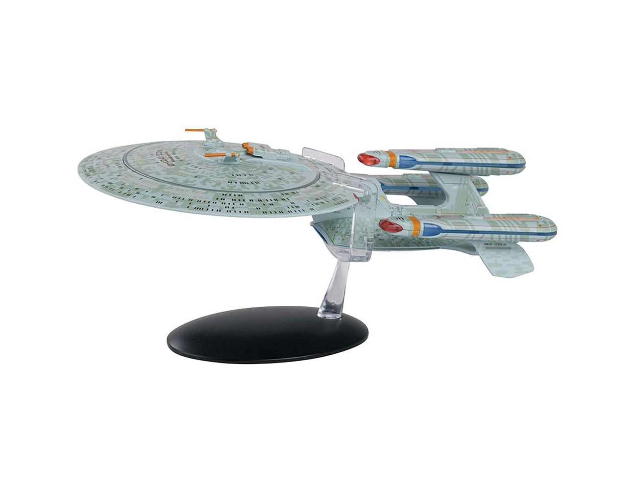 Future U.S.S. Enterprise NCC-1701-D (All Good Things) (Prototype Shown) View 3