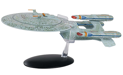 Future U.S.S. Enterprise NCC-1701-D (All Good Things) (Prototype Shown) View 7
