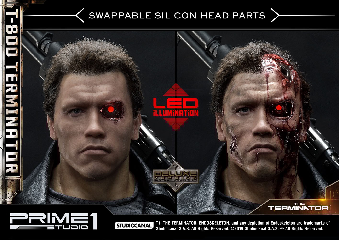 T-800 Terminator (Deluxe Version)- Prototype Shown