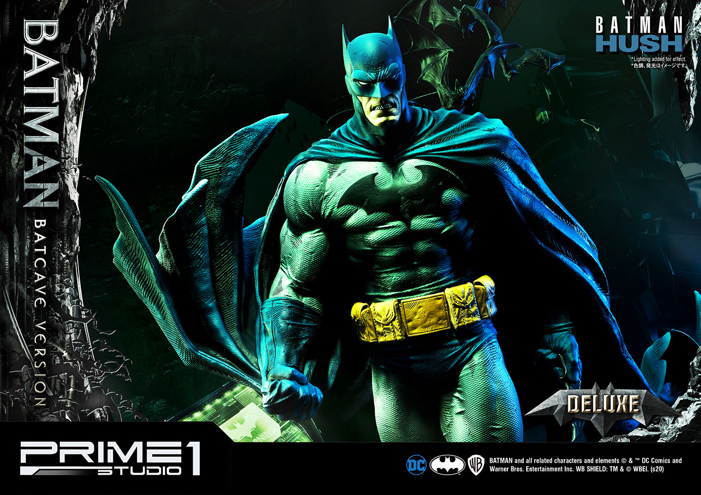 DC Comics Batman Batcave Deluxe Version Statues  (Prototype Shown) View 5