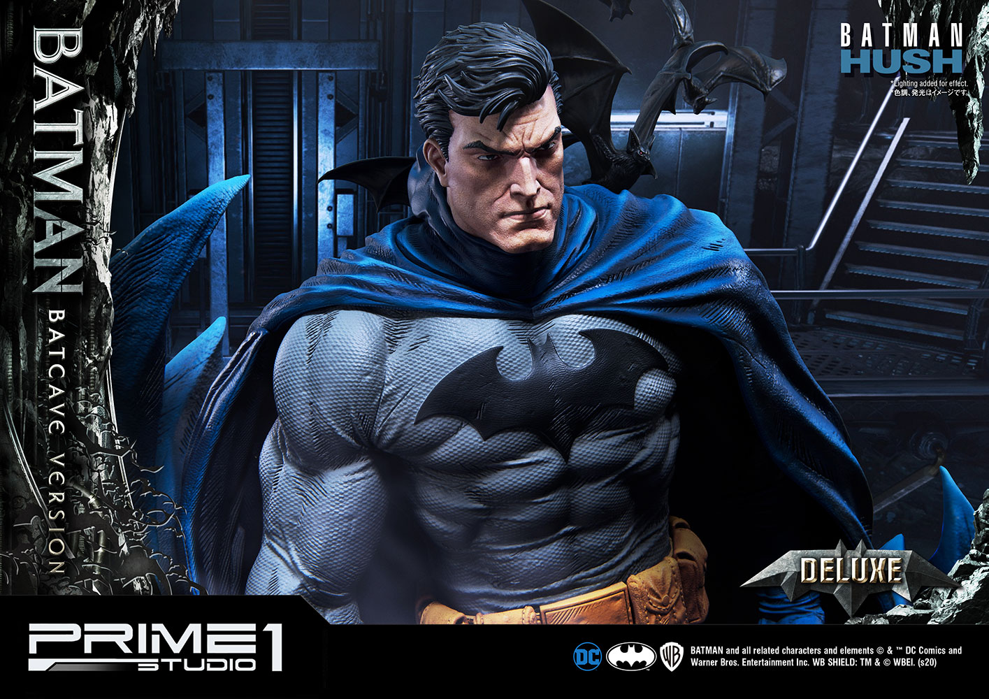 DC Comics Batman Batcave Deluxe Version Statues  (Prototype Shown) View 1