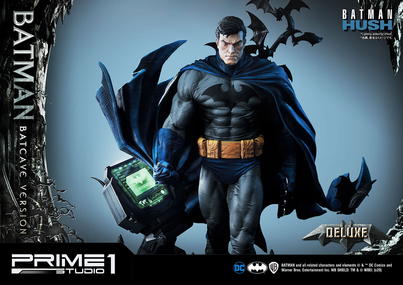 DC Comics Batman Batcave Deluxe Version Statues  (Prototype Shown) View 2