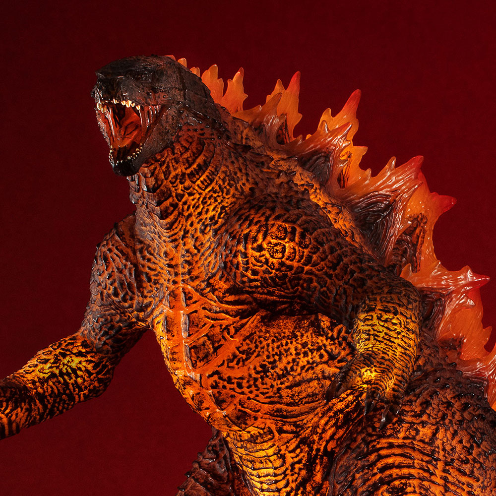 UA Monsters Burning Godzilla- Prototype Shown