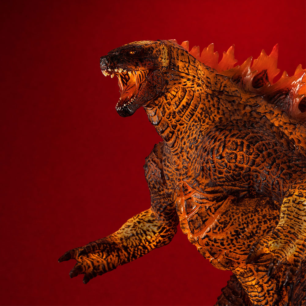 UA Monsters Burning Godzilla