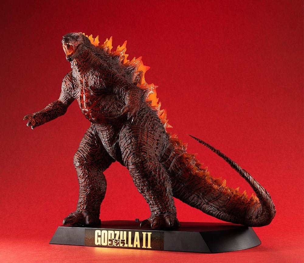 UA Monsters Burning Godzilla