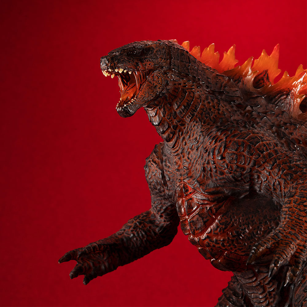 UA Monsters Burning Godzilla