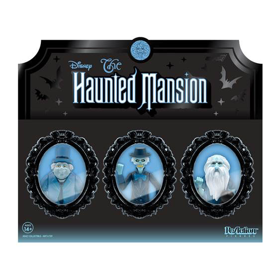 The Haunted Mansion ReAction Hitchhiking Ghosts 3-Pack- Prototype Shown