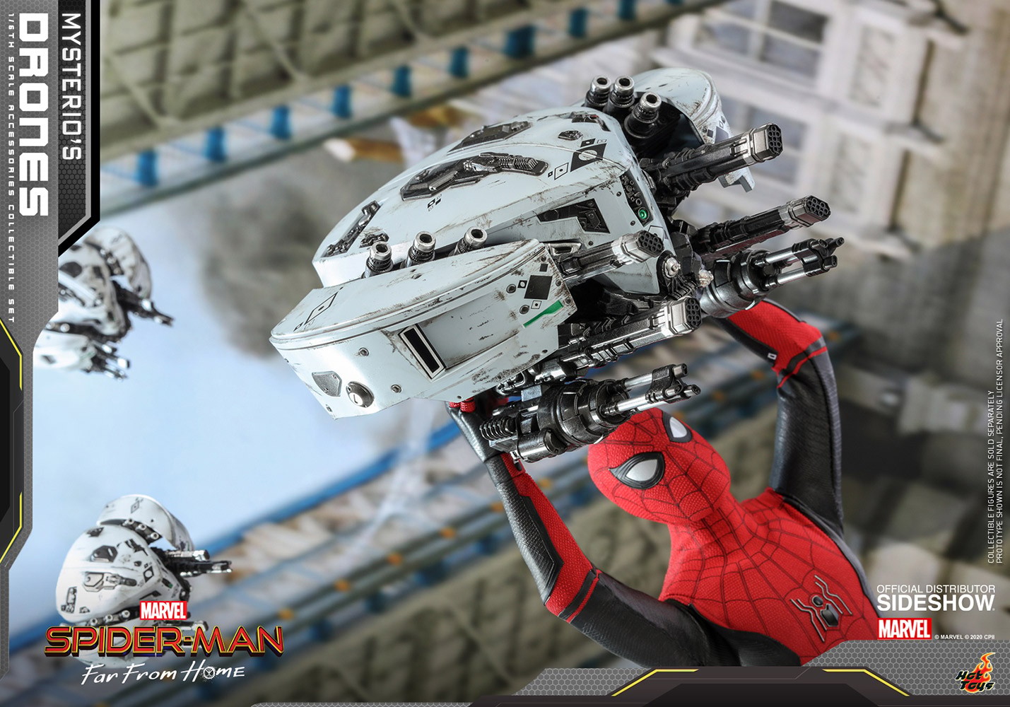 Mysterio's Drones Sixth Scale Accessories Collectible Set by Hot