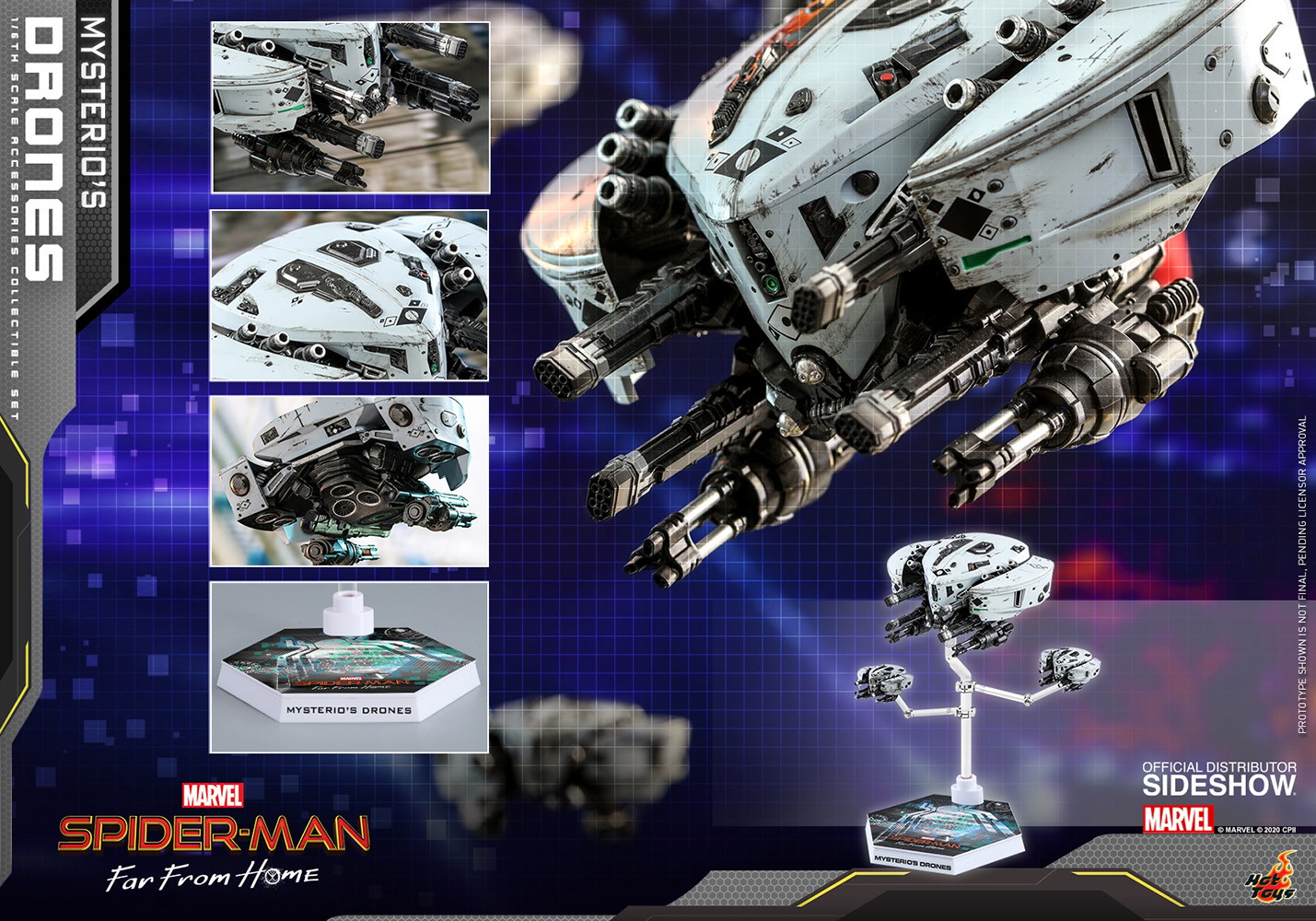 Marvel Mysterio's Drones Accessories Set  (Prototype Shown) View 12