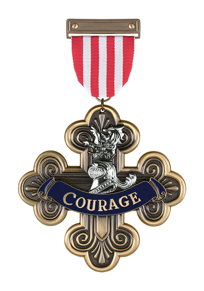 Courage Medal- Prototype Shown