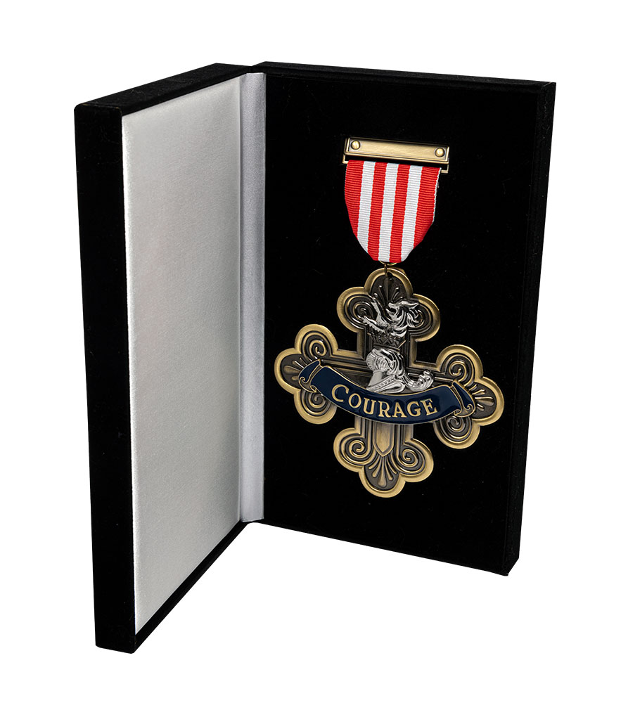 Courage Medal- Prototype Shown
