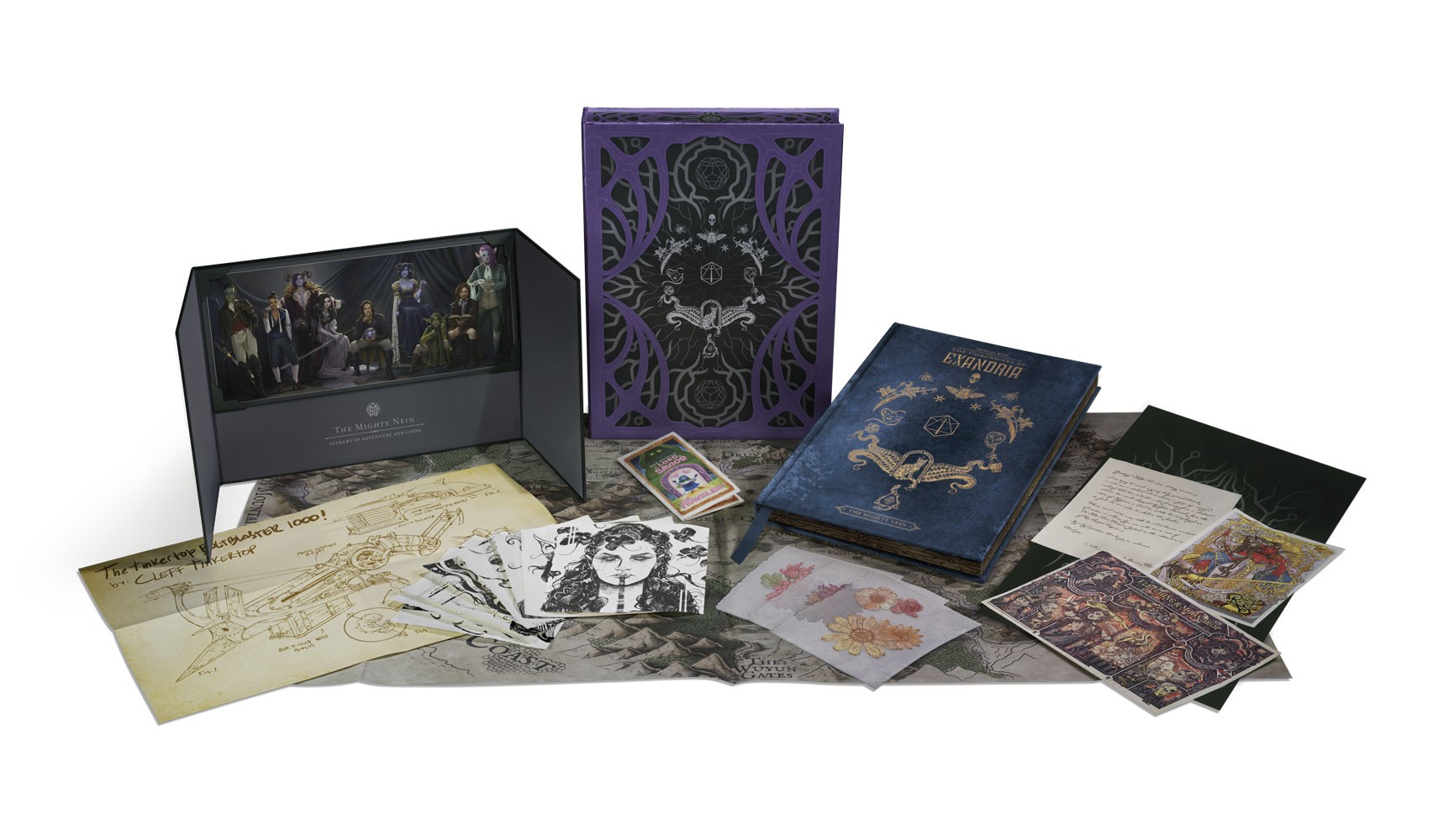 Critical Role: The Chronicles of Exandria - The Mighty Nein Deluxe Edition- Prototype Shown