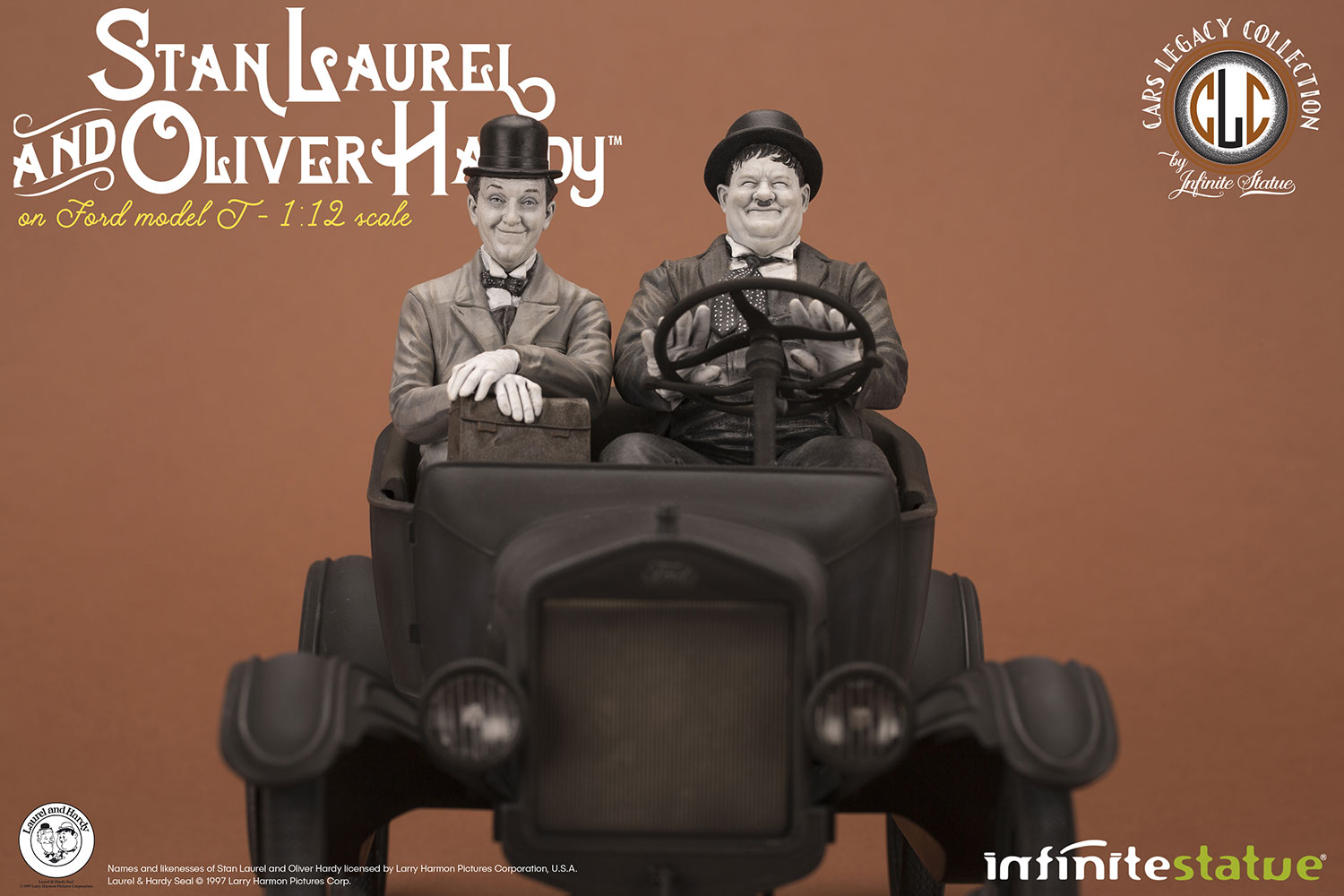 Laurel & Hardy on Ford Model T (Prototype Shown) View 16