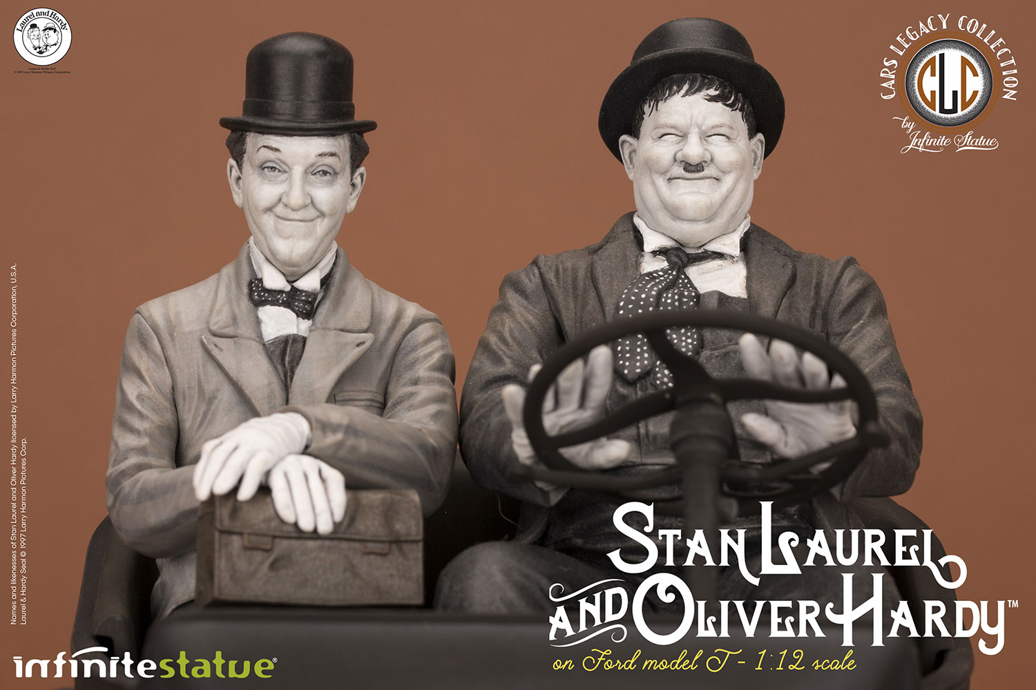 Laurel & Hardy on Ford Model T (Prototype Shown) View 15