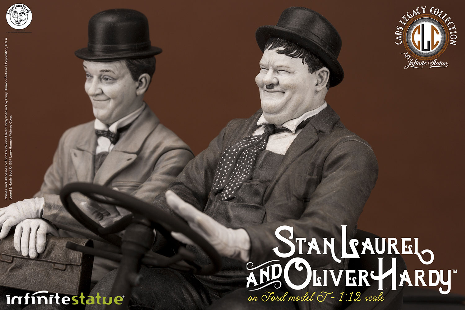 Laurel & Hardy on Ford Model T (Prototype Shown) View 13