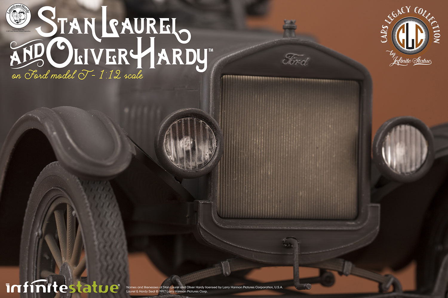 Laurel & Hardy on Ford Model T (Prototype Shown) View 12