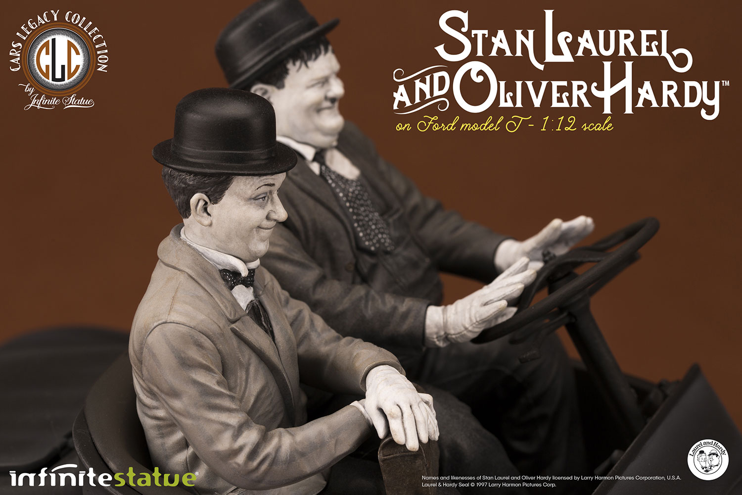 Laurel & Hardy on Ford Model T (Prototype Shown) View 9