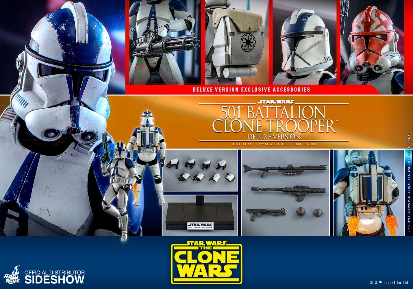 Sideshow collectibles 501st clone trooper store