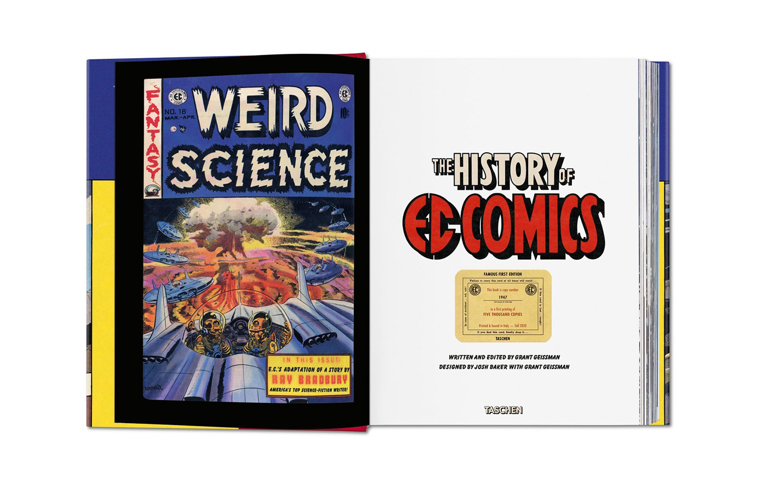 The History of EC Comics (Prototype Shown) View 2