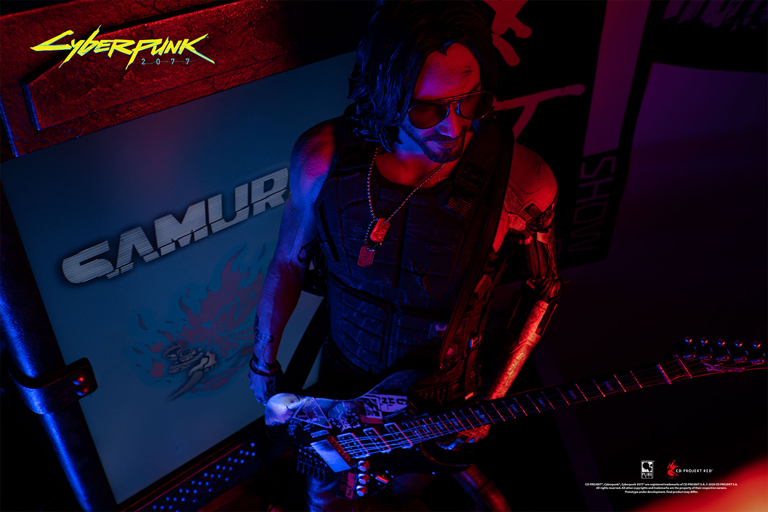 Johnny Silverhand Exclusive Edition (Prototype Shown) View 3
