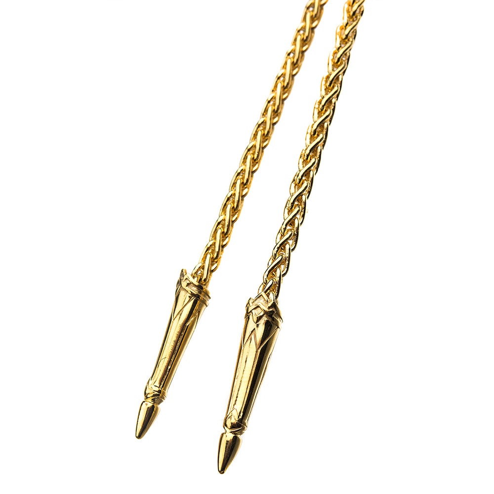 DC Comics Wonder Woman Lasso Necklace (Gold) Jewelry  (Prototype Shown) View 2