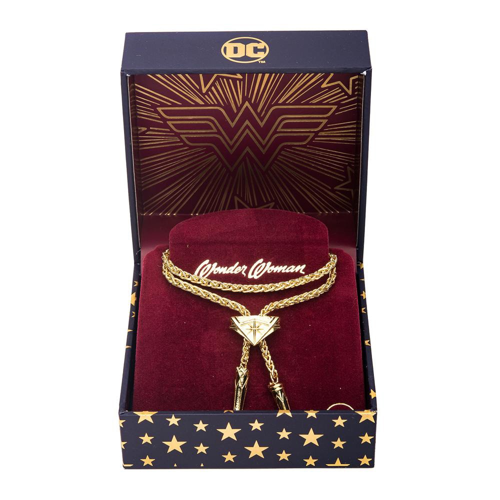 Wonder Woman Lasso Necklace (Gold) by RockLove Sideshow Collectibles