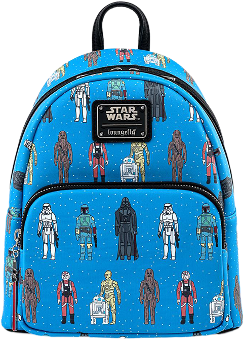 Star Wars Action Figure Mini Backpack- Prototype Shown