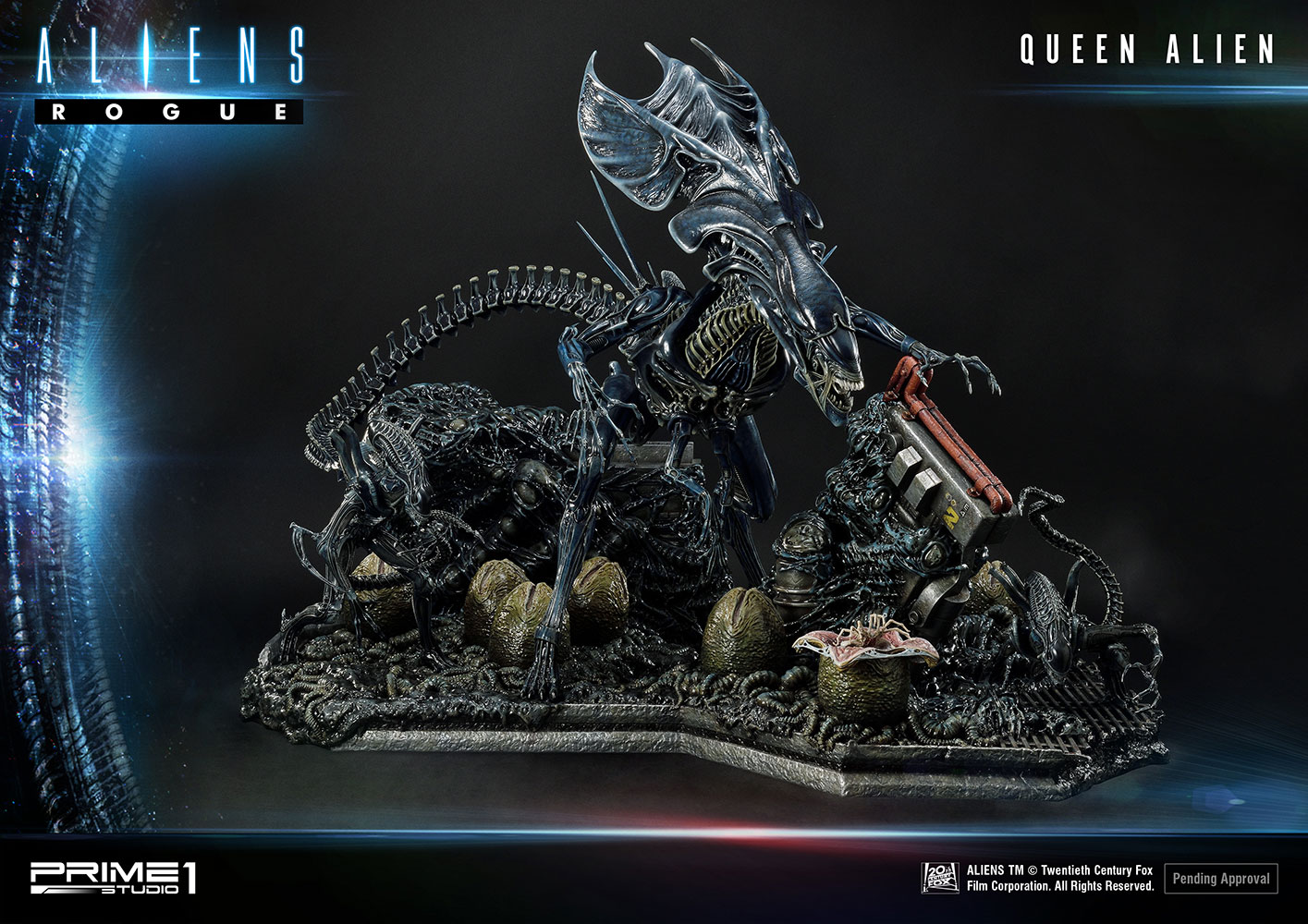 Aliens Queen Alien Battle Diorama  (Prototype Shown) View 6