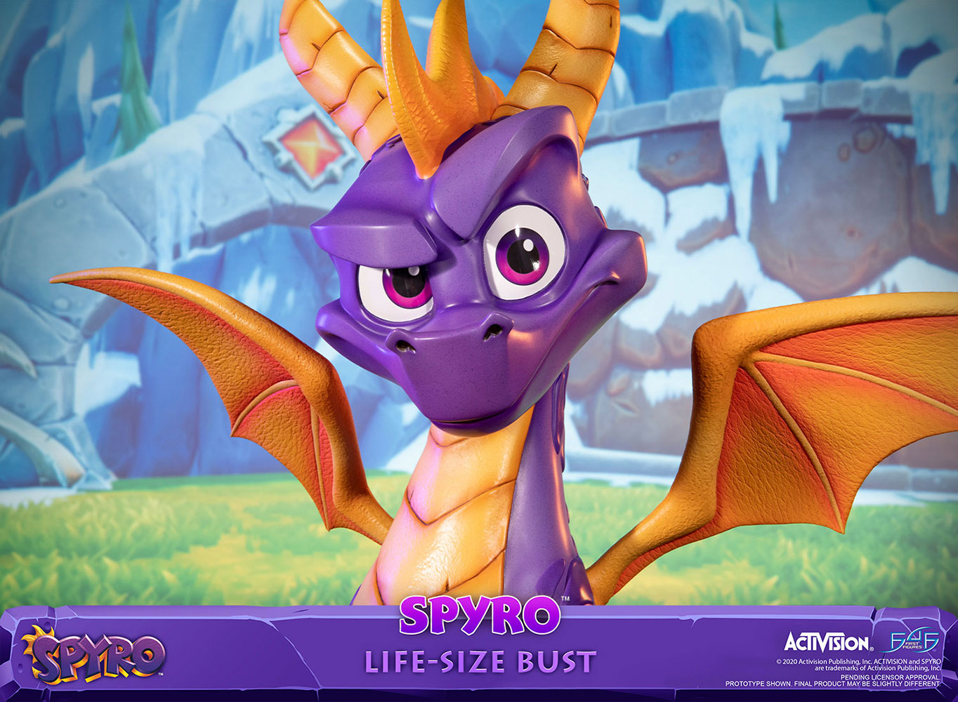 Spyro Spyro Life-Size Bust  (Prototype Shown) View 2