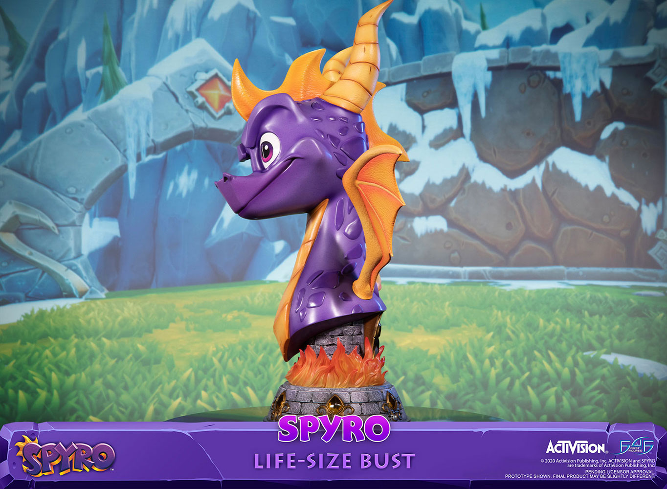 Spyro Spyro Life-Size Bust  (Prototype Shown) View 5