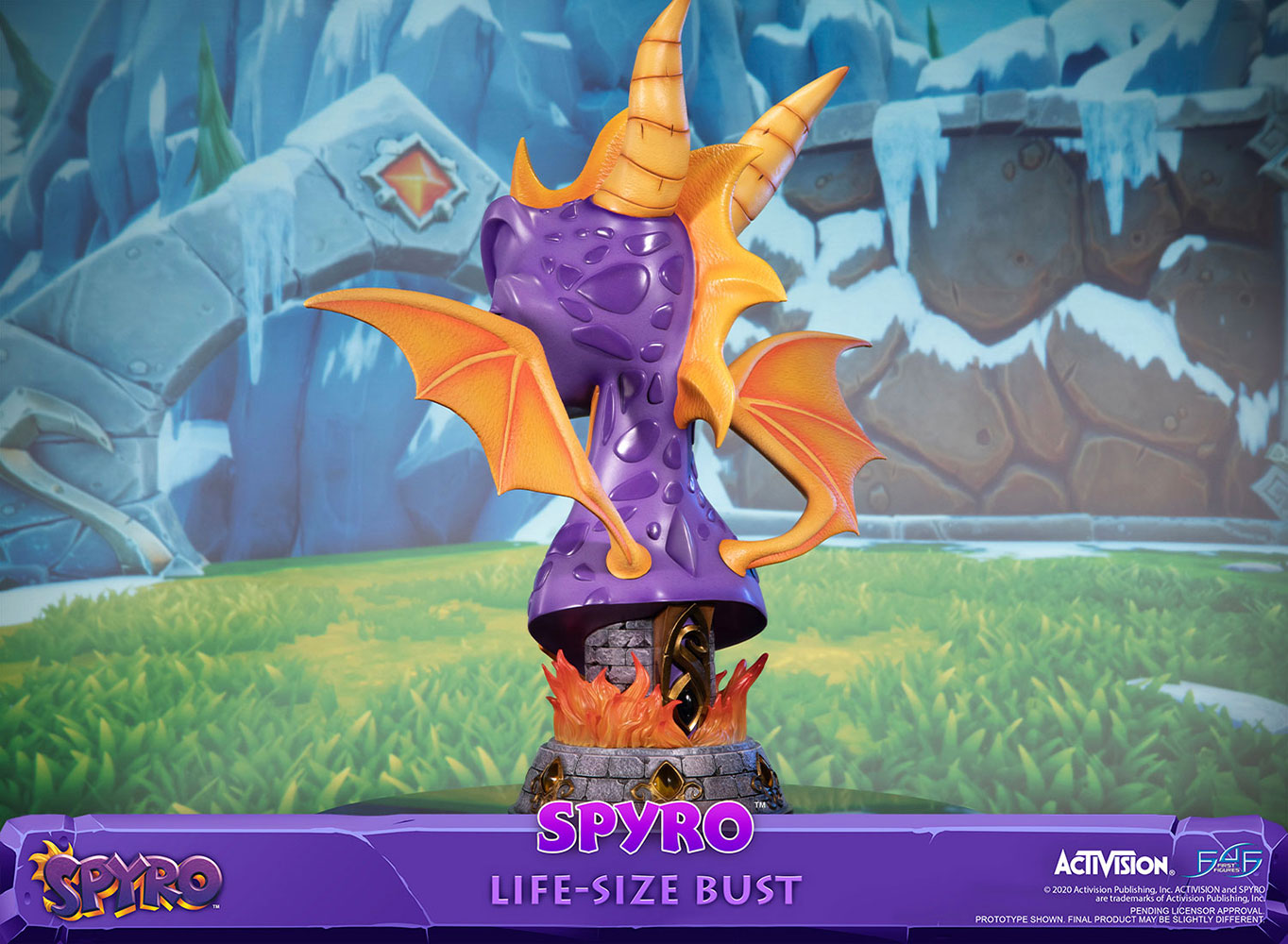 Spyro Spyro Life-Size Bust  (Prototype Shown) View 6