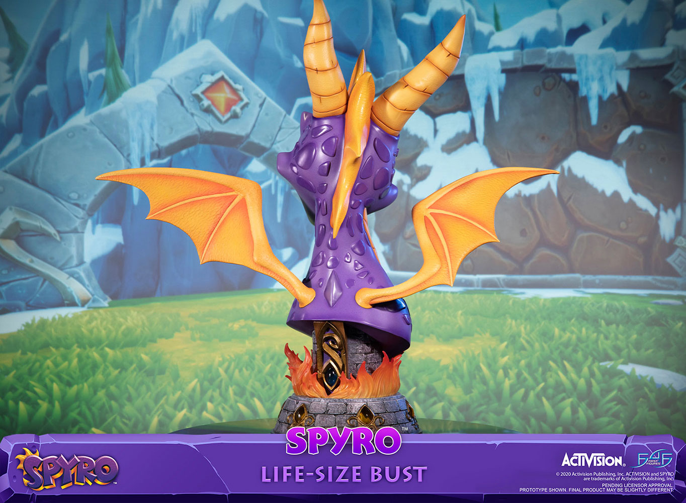 Spyro Spyro Life-Size Bust  (Prototype Shown) View 7