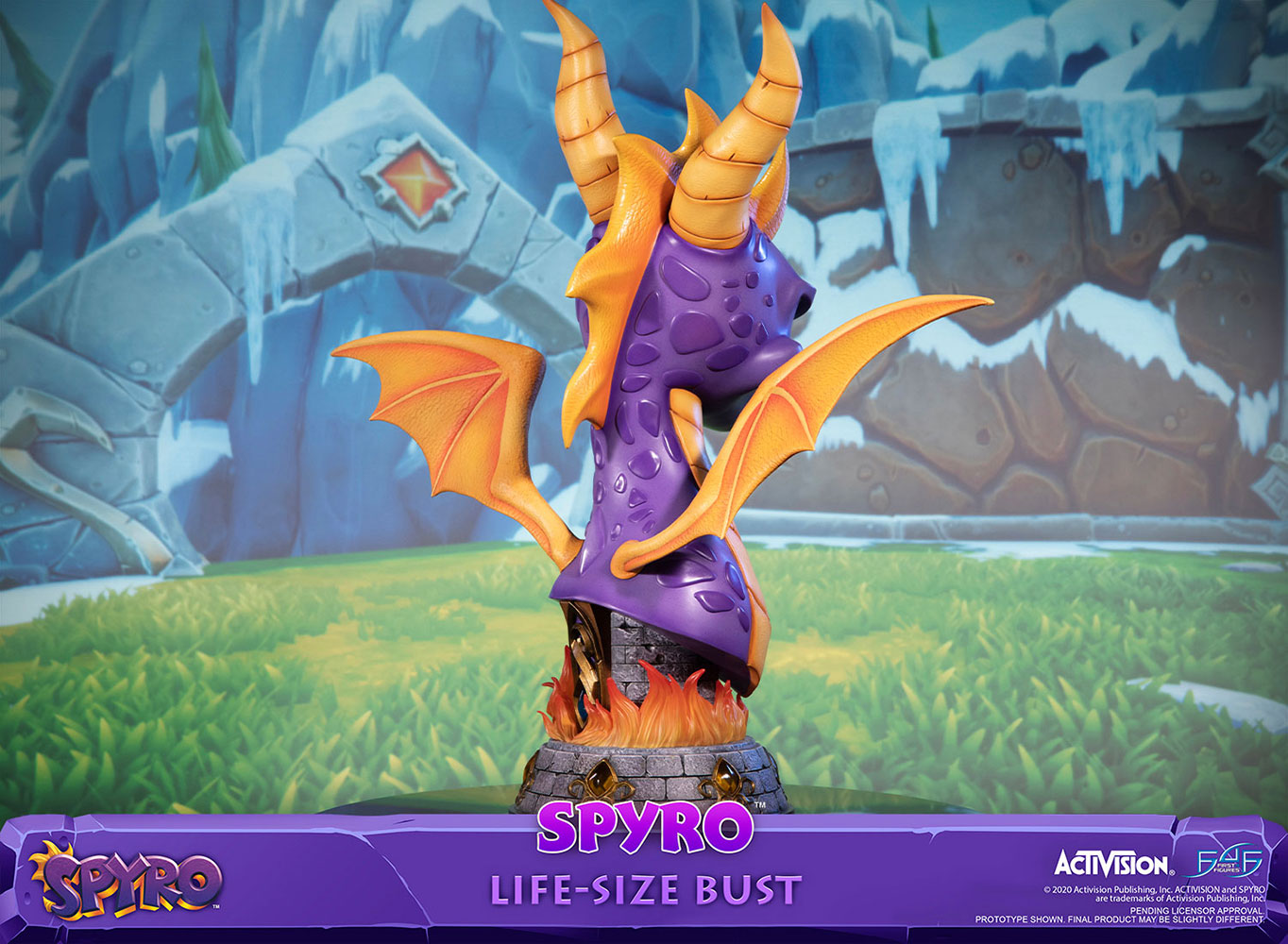 Spyro Spyro Life-Size Bust  (Prototype Shown) View 8
