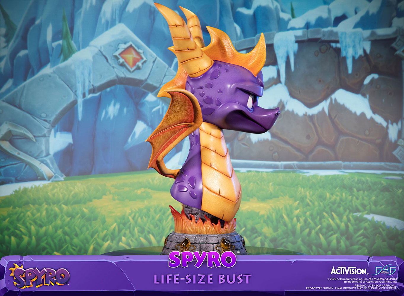 Spyro Spyro Life-Size Bust  (Prototype Shown) View 9