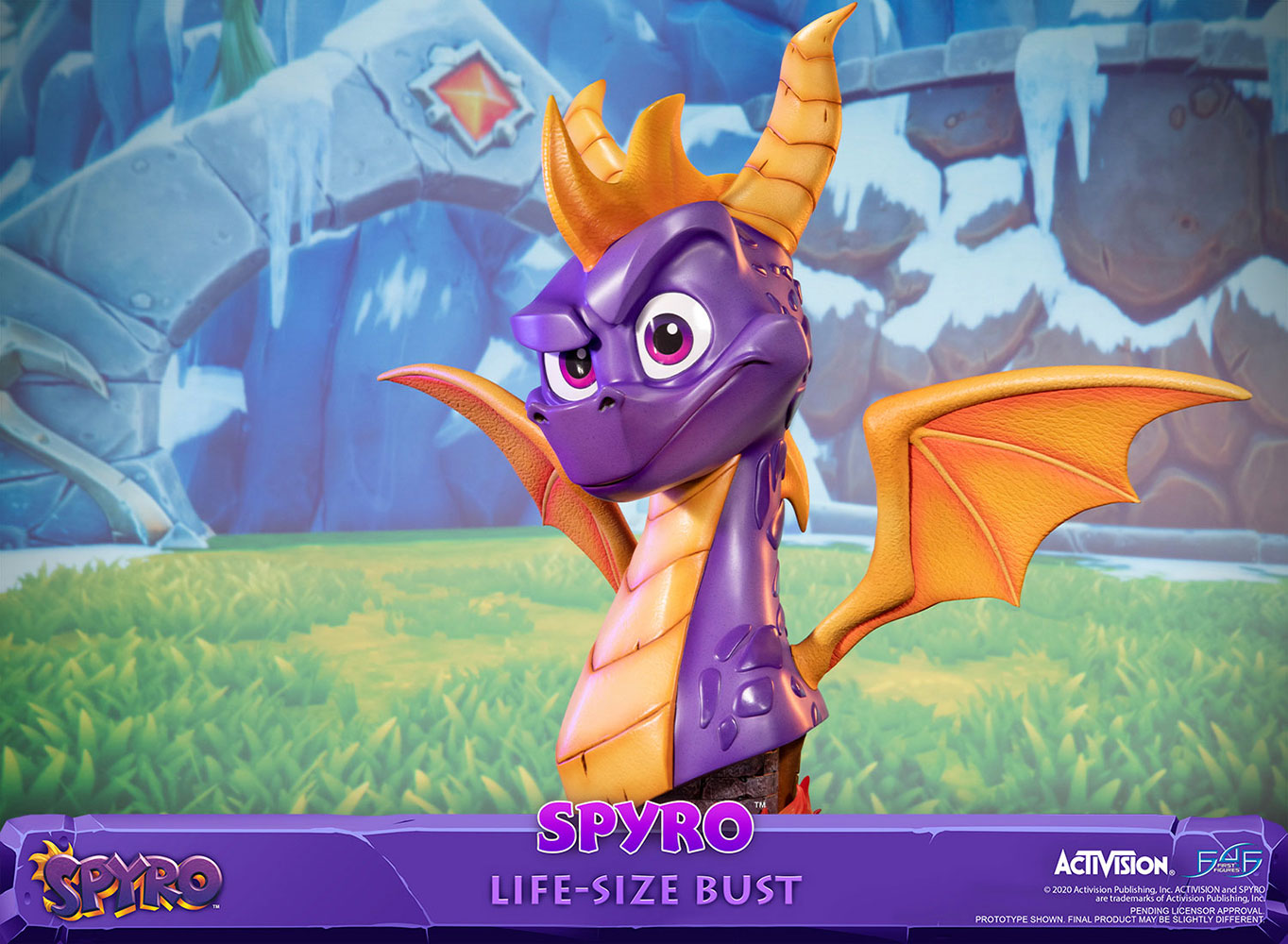 Spyro Spyro Life-Size Bust  (Prototype Shown) View 11