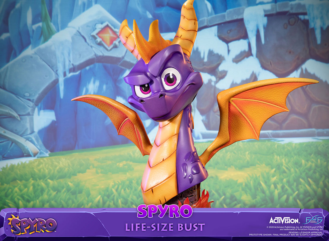 Spyro Spyro Life-Size Bust  (Prototype Shown) View 12