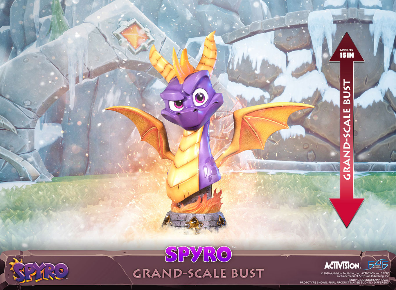 Spyro Grand-Scale Bust by First 4 Figures | Sideshow