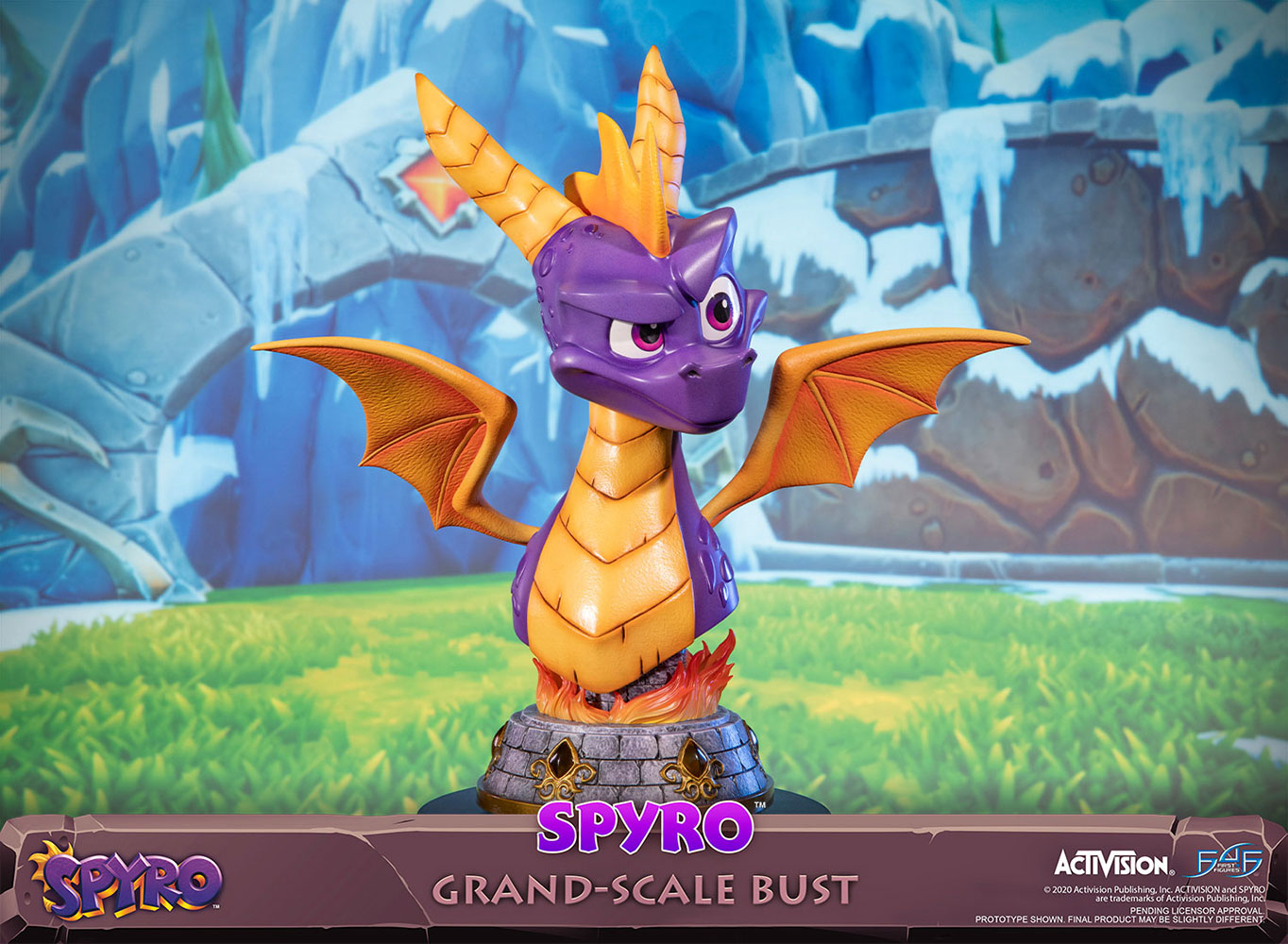 Spyro Spyro Bust  (Prototype Shown) View 4