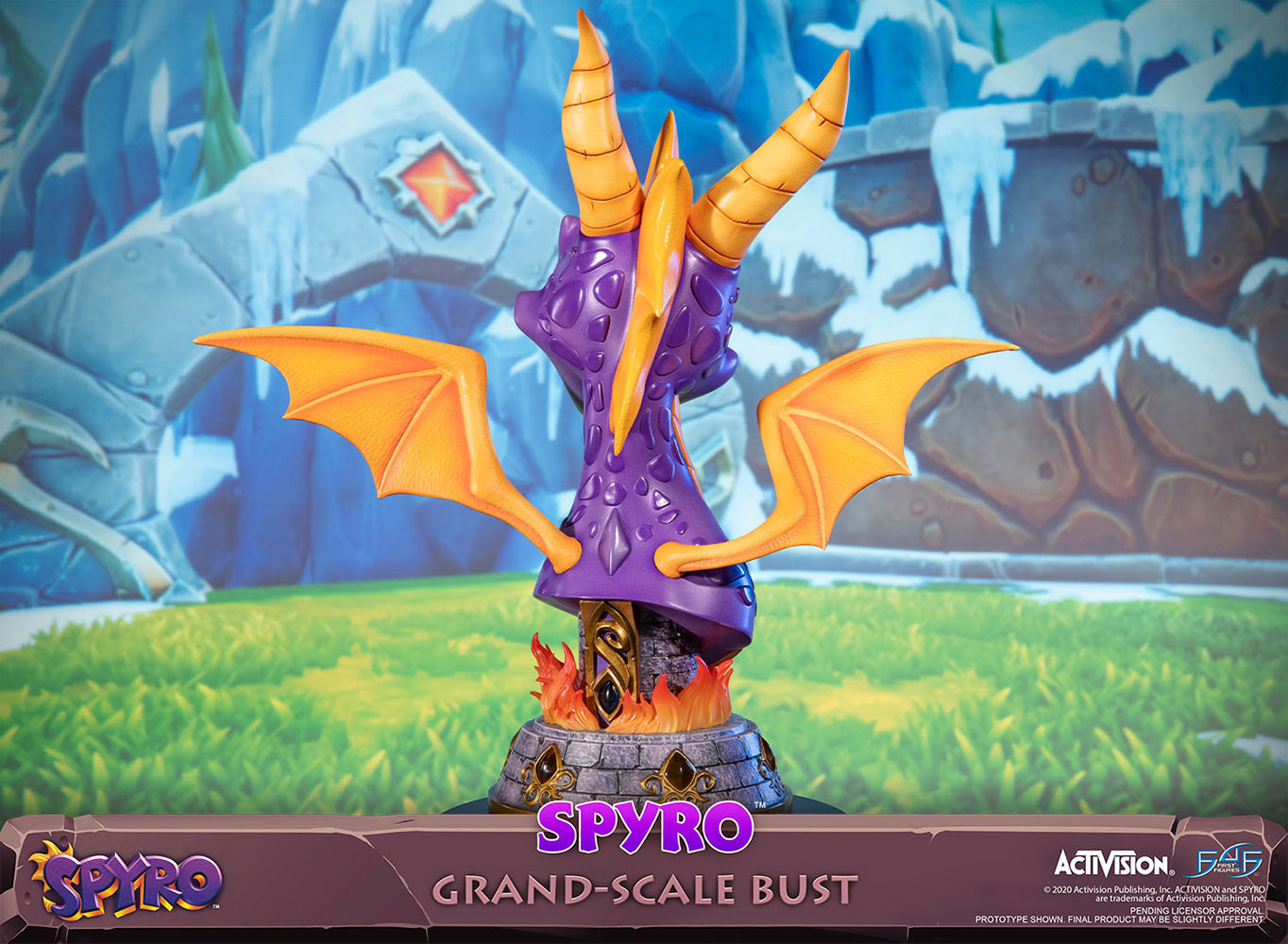 Spyro Spyro Bust  (Prototype Shown) View 7