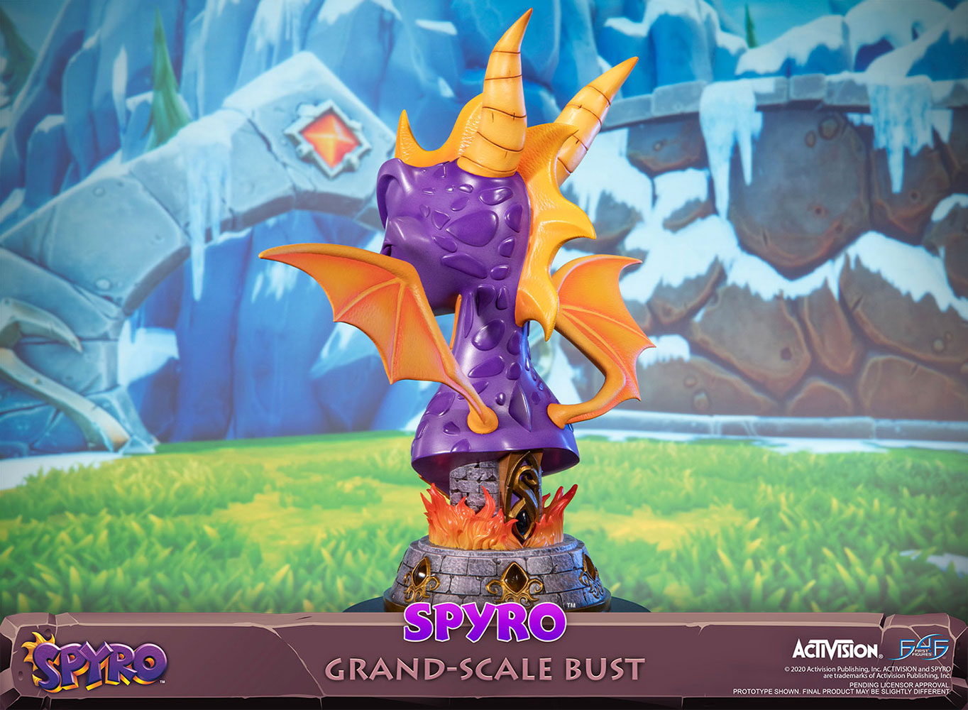 Spyro Spyro Bust  (Prototype Shown) View 8