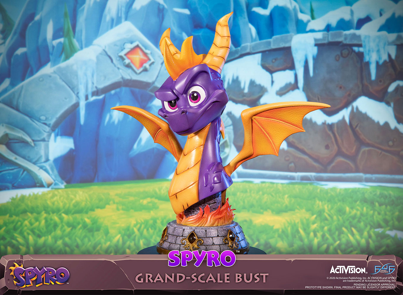 Spyro Spyro Bust  (Prototype Shown) View 10