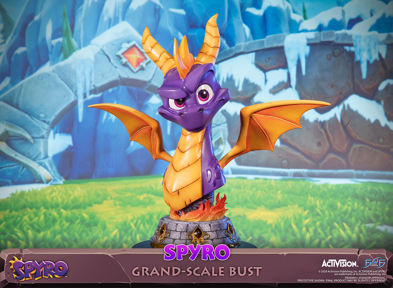 Spyro Grand-Scale Bust by First 4 Figures | Sideshow