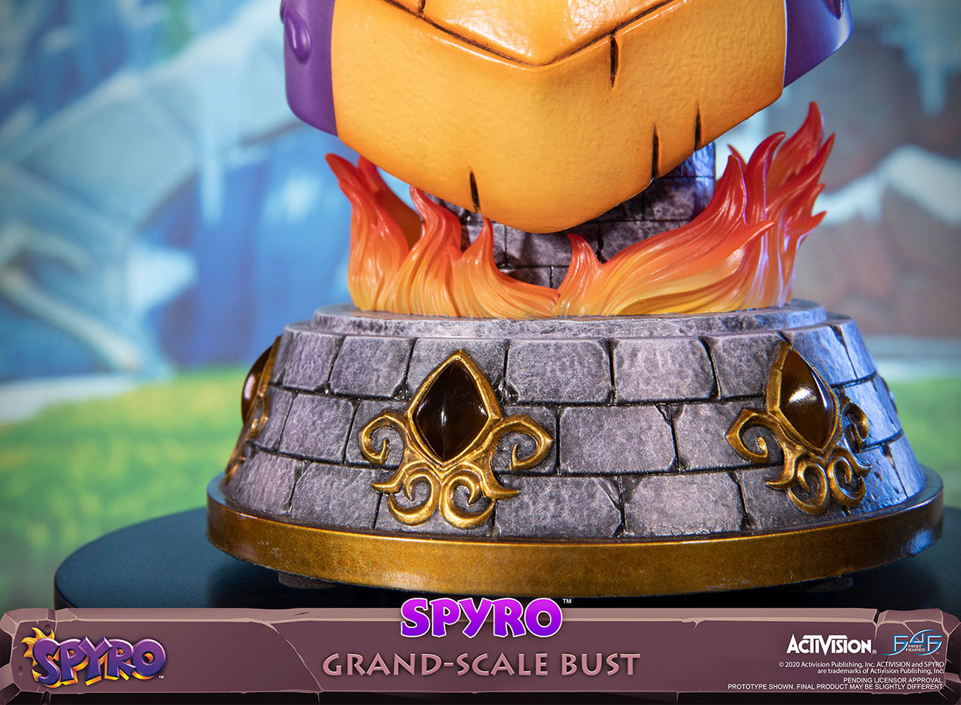 Spyro Spyro Bust  (Prototype Shown) View 13